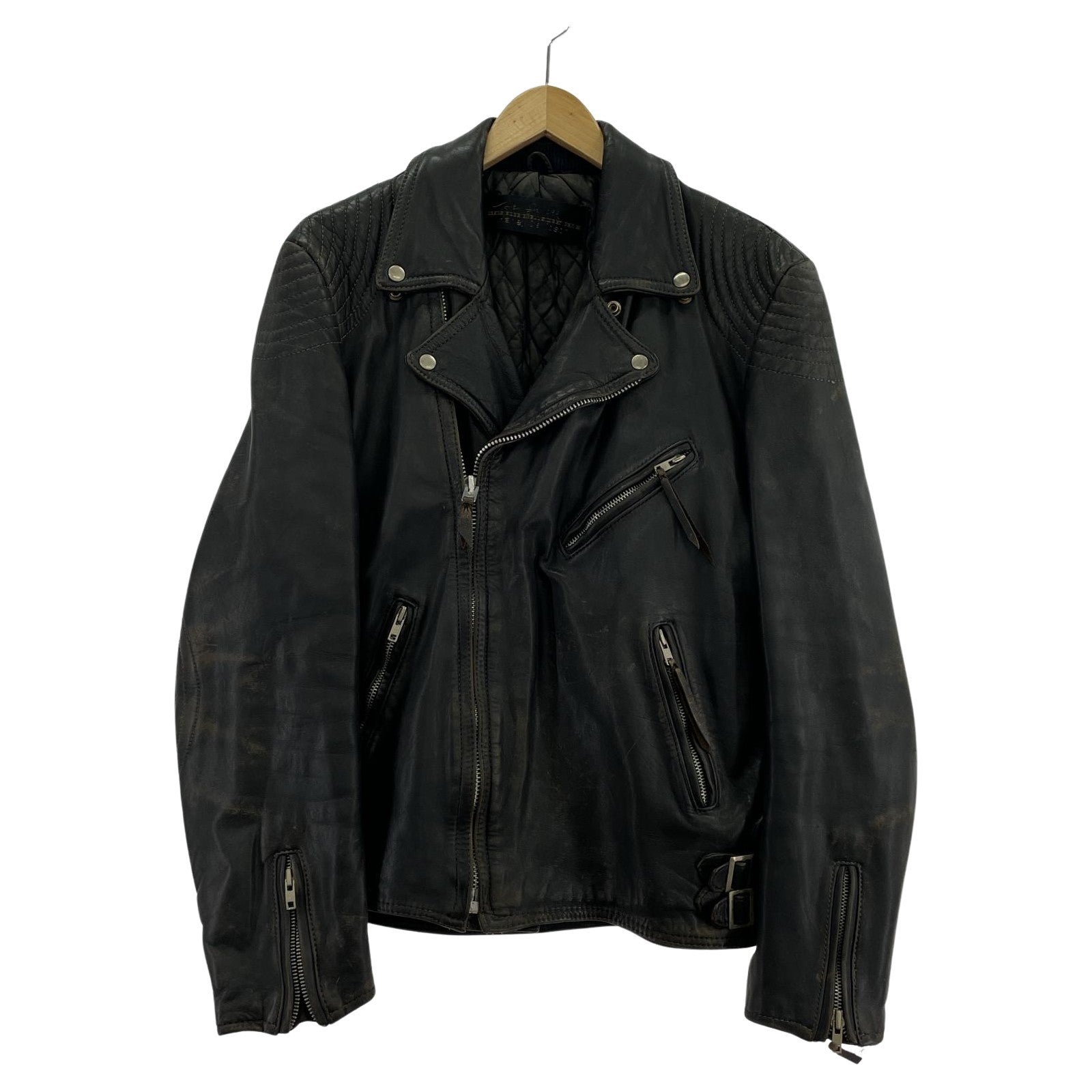 レザージャケット Harley-Davidson×ハインゲリック ダブルライダース 80'S ブラック