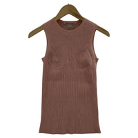 タンクトップ STELLA McCARTNEY ニットベスト 38 ピンク