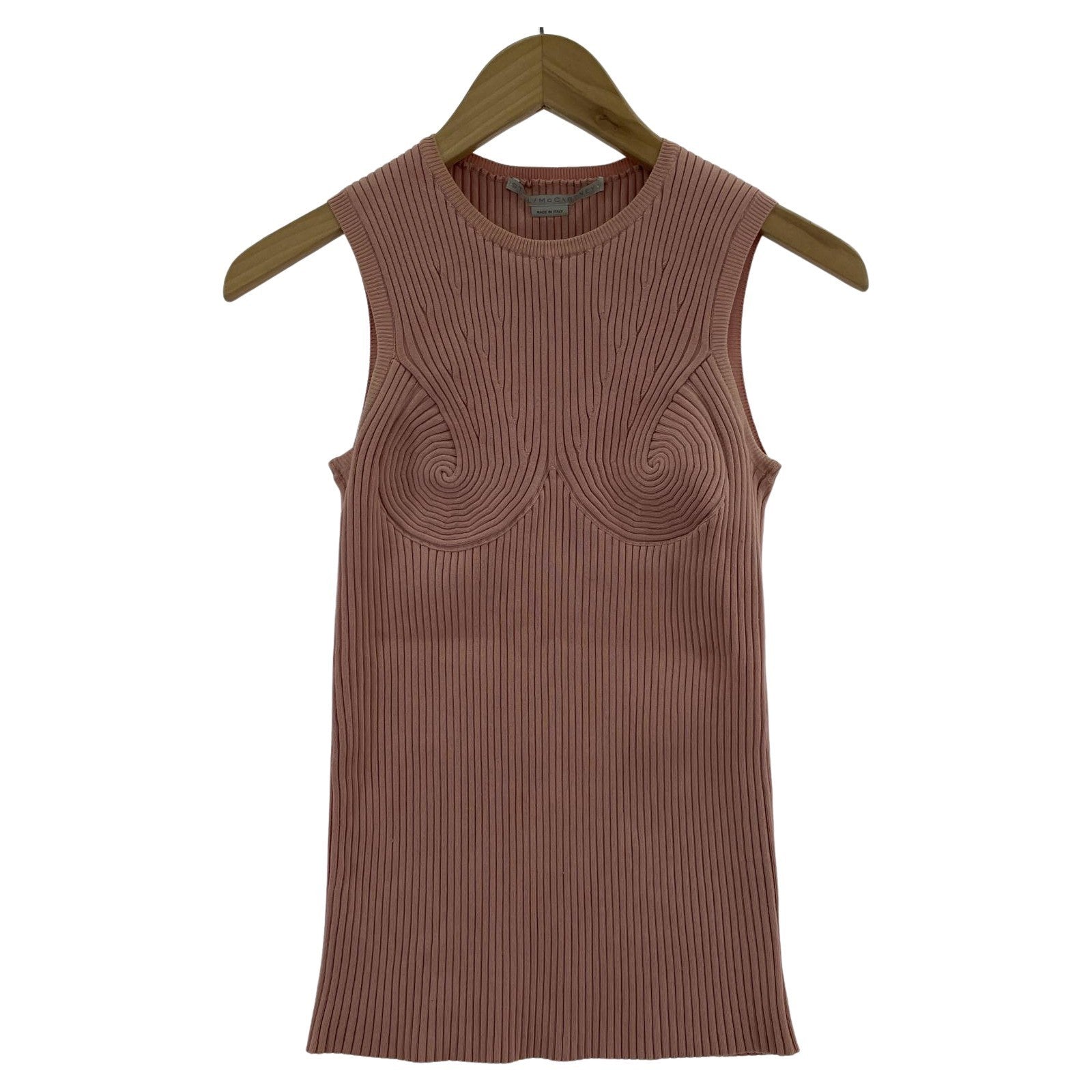 タンクトップ STELLA McCARTNEY ニットベスト 38 ピンク