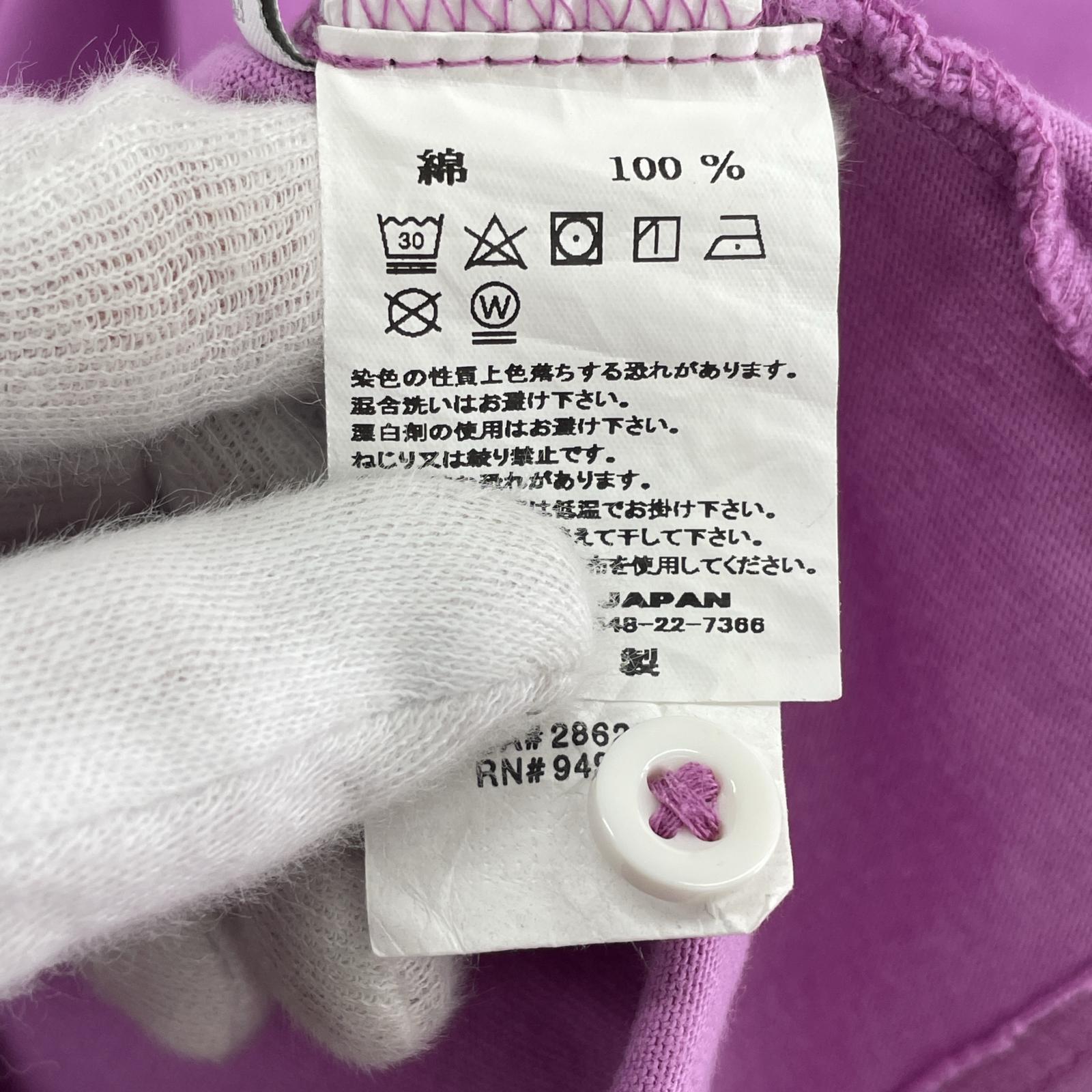 ワンピース ポロシャツワンピース M パープル