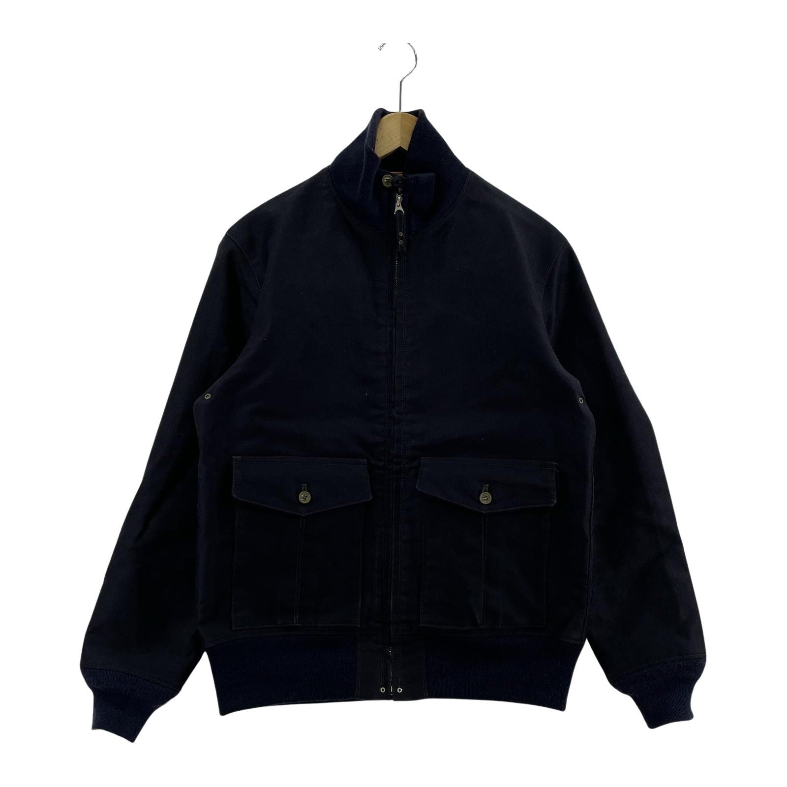 ミリタリージャケット 37J1 DECK JACKET 紺 40R ネイビー