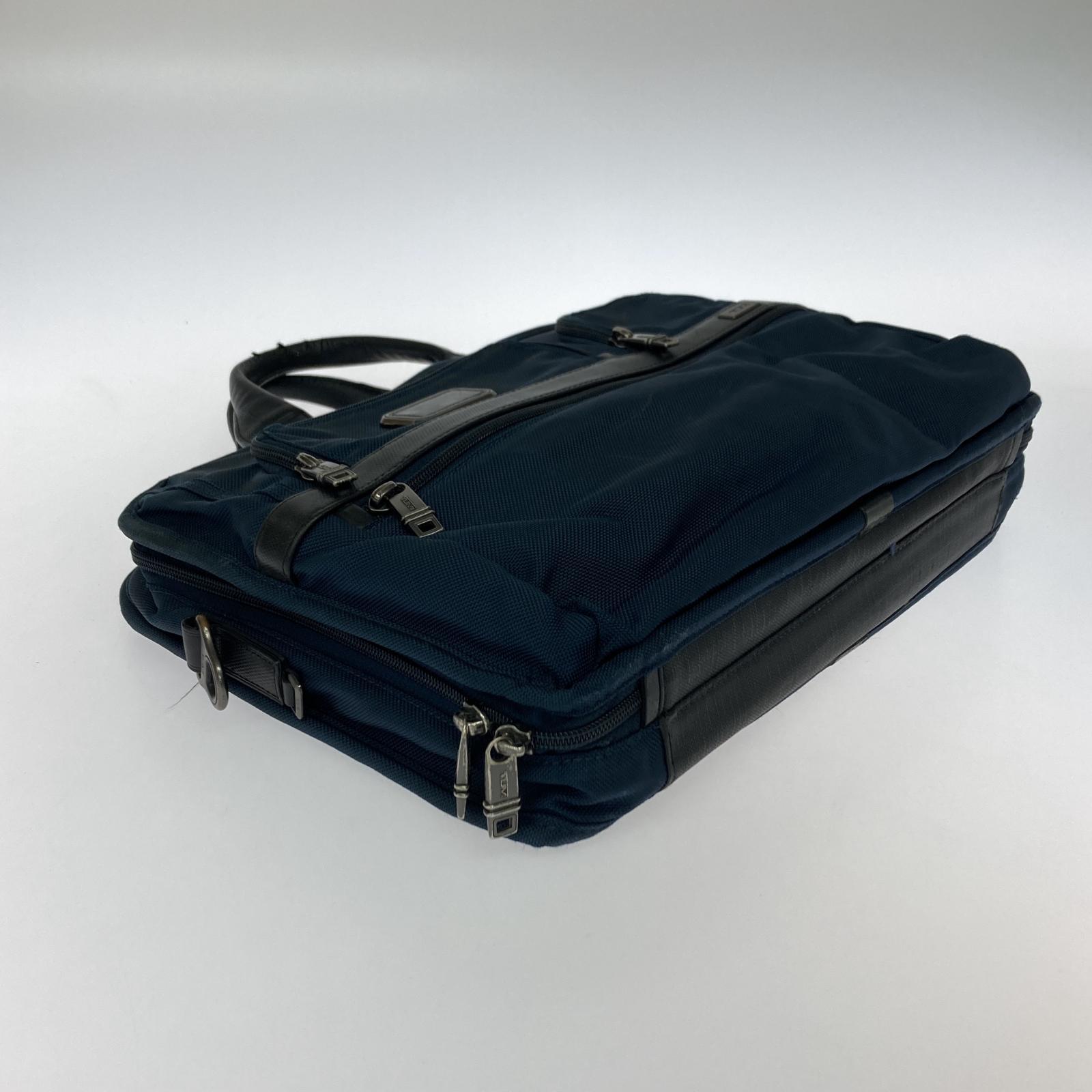 ブリーフケース TUMI ビジネスバッグ 紺