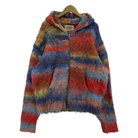 その他アウター FUTURE ARCHIVE SHAGGY ZIP PARKA L L マルチカラー