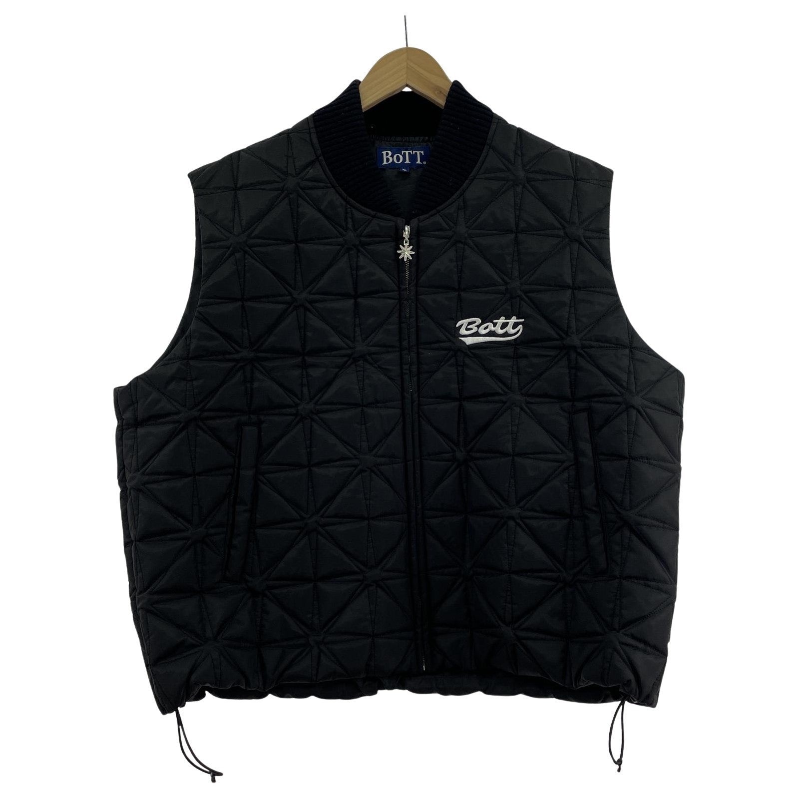 ジャケット Quilted Sparkle Vest (XL) ブラック