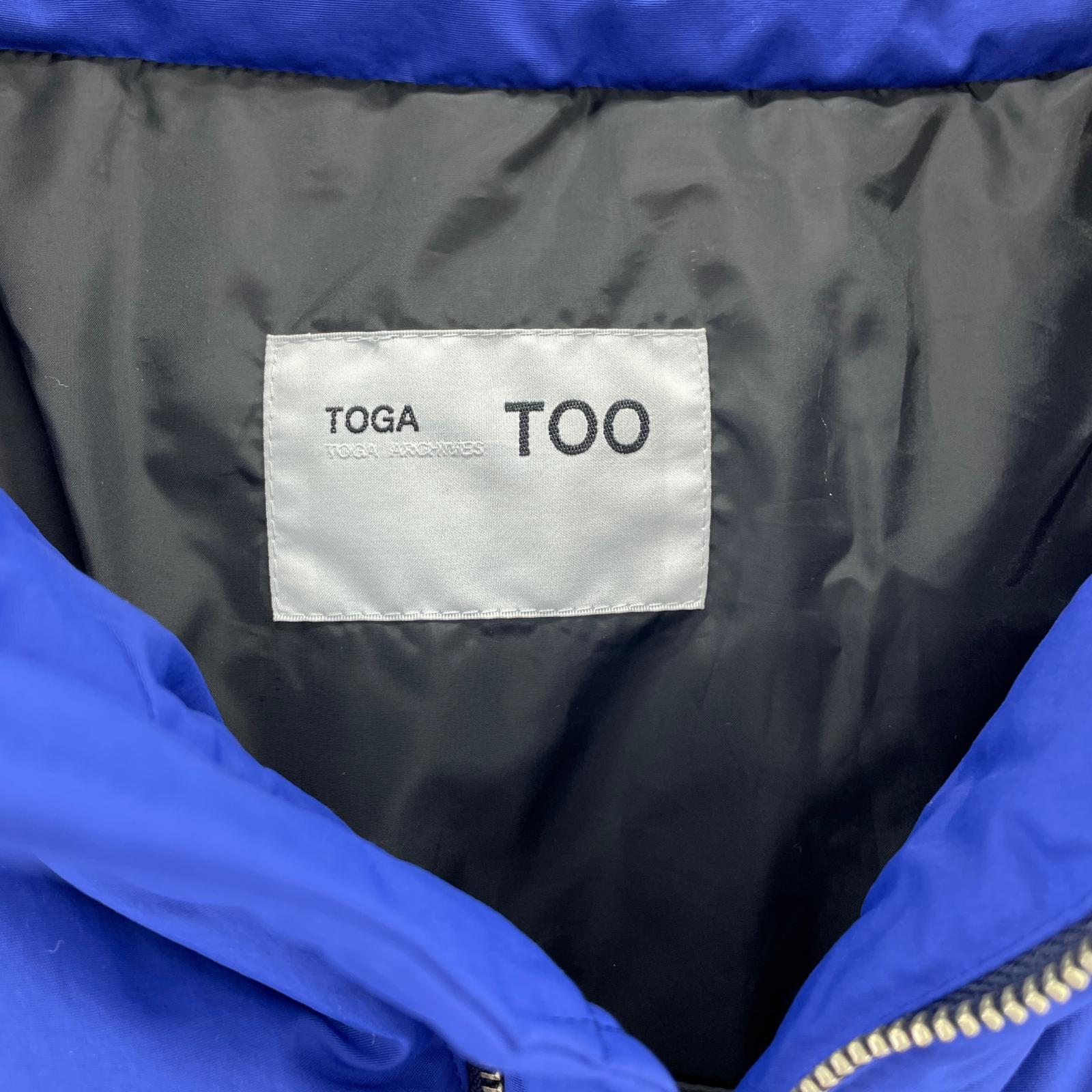 ジャケット TOO NYLON TAFFETA BLOUSON XL LL ブルー
