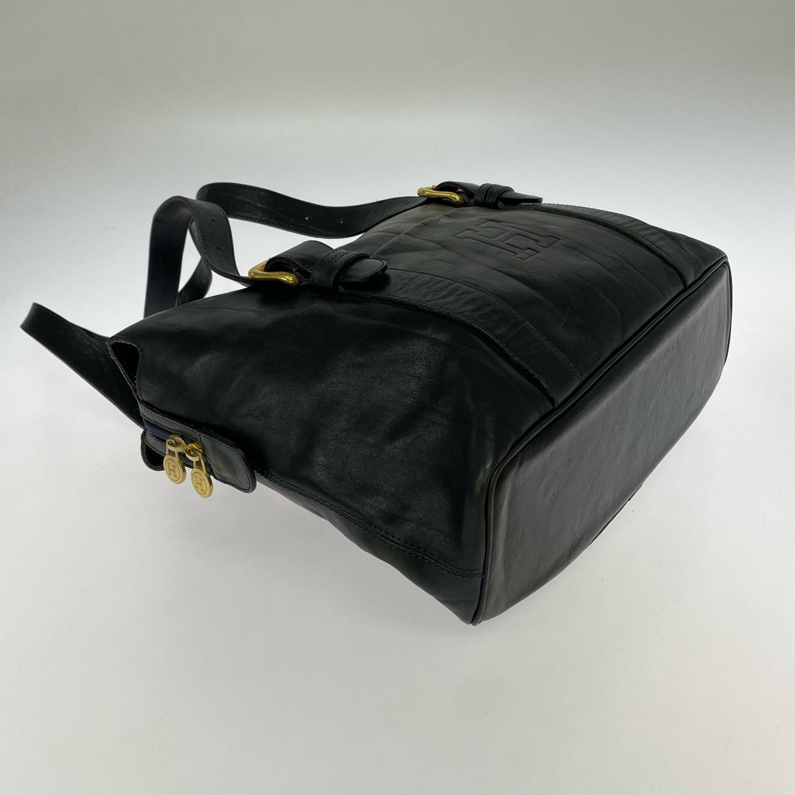 ハンドバッグ レザーバッグ ブラック