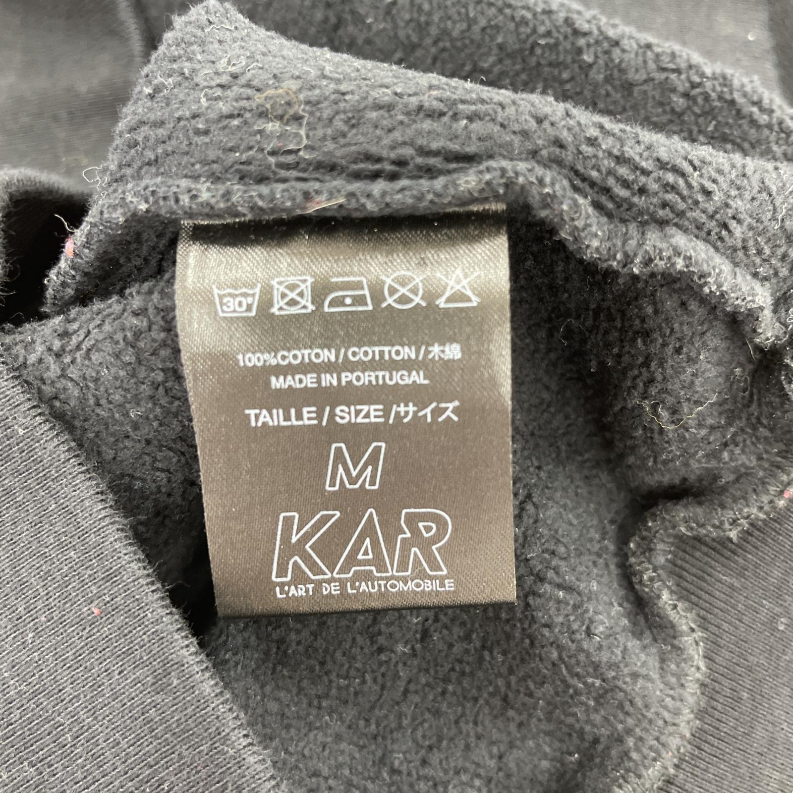 スウェット KAR L'Art de L'Automobile スウェット 黒 (M) M ブラック
