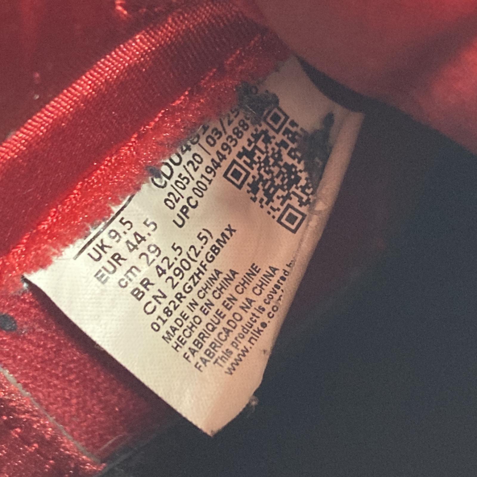 スニーカー WMNS AIR JORDAN 1 HIGH OG 29cm (US11 UK10 1/2 EU48)