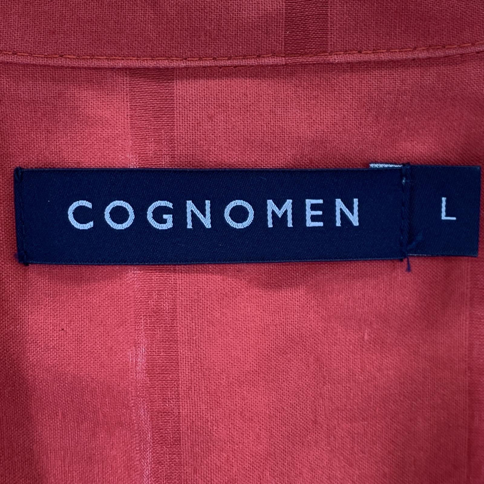 ジャケット COGNOMEN シャツジャケット (L) RE-JK-M05 L オレンジ