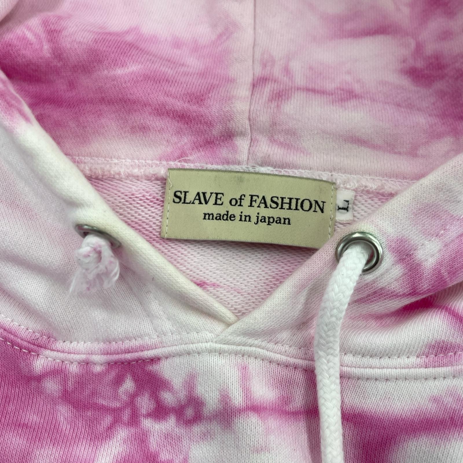 パーカー SLAVE of FASHION タイダイ L