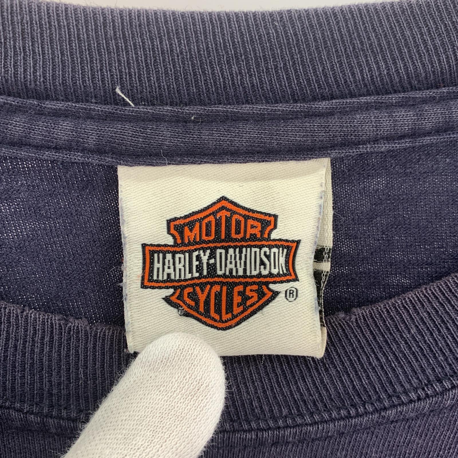 長袖Tシャツ XL ネイビー