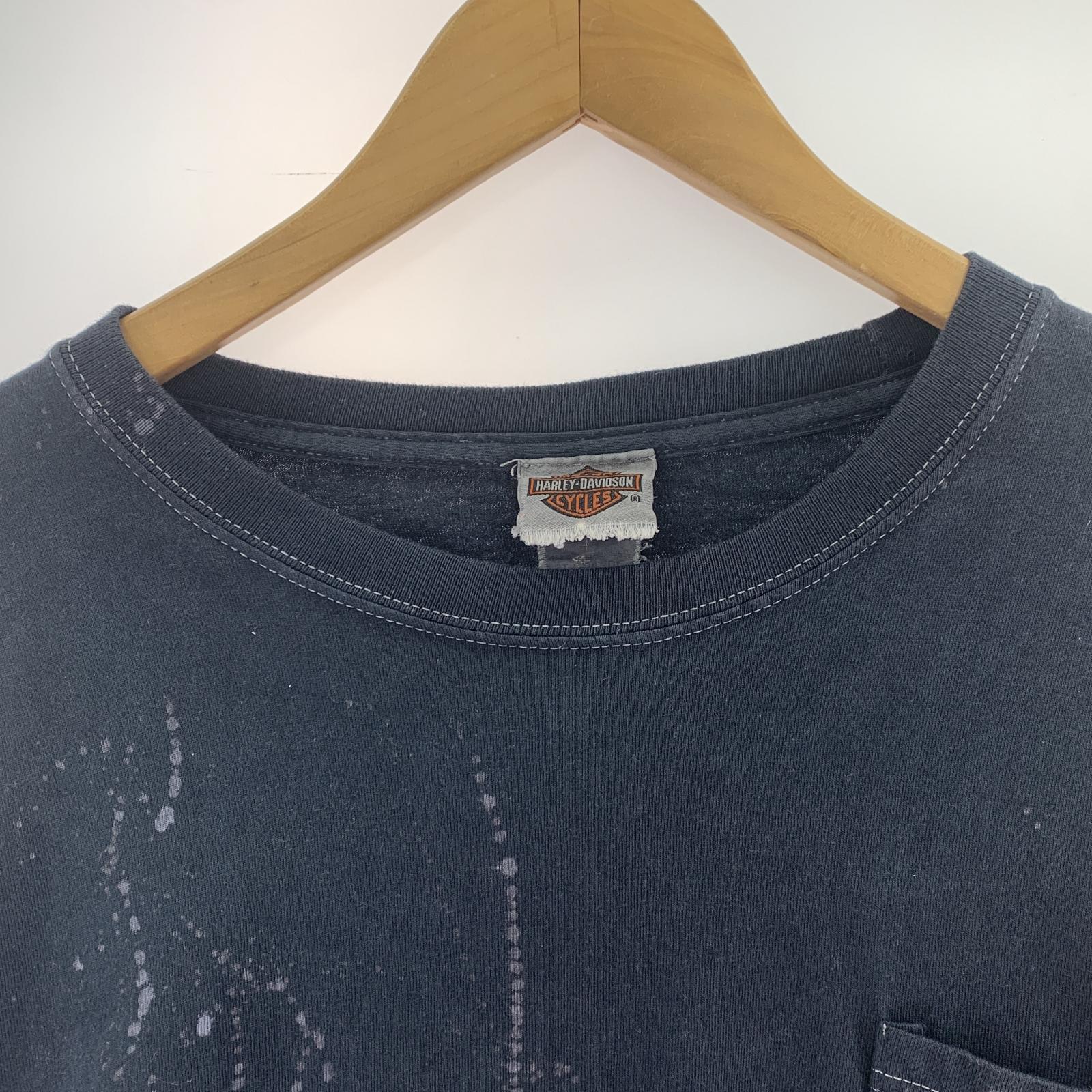 長袖Tシャツ 2XL ネイビー