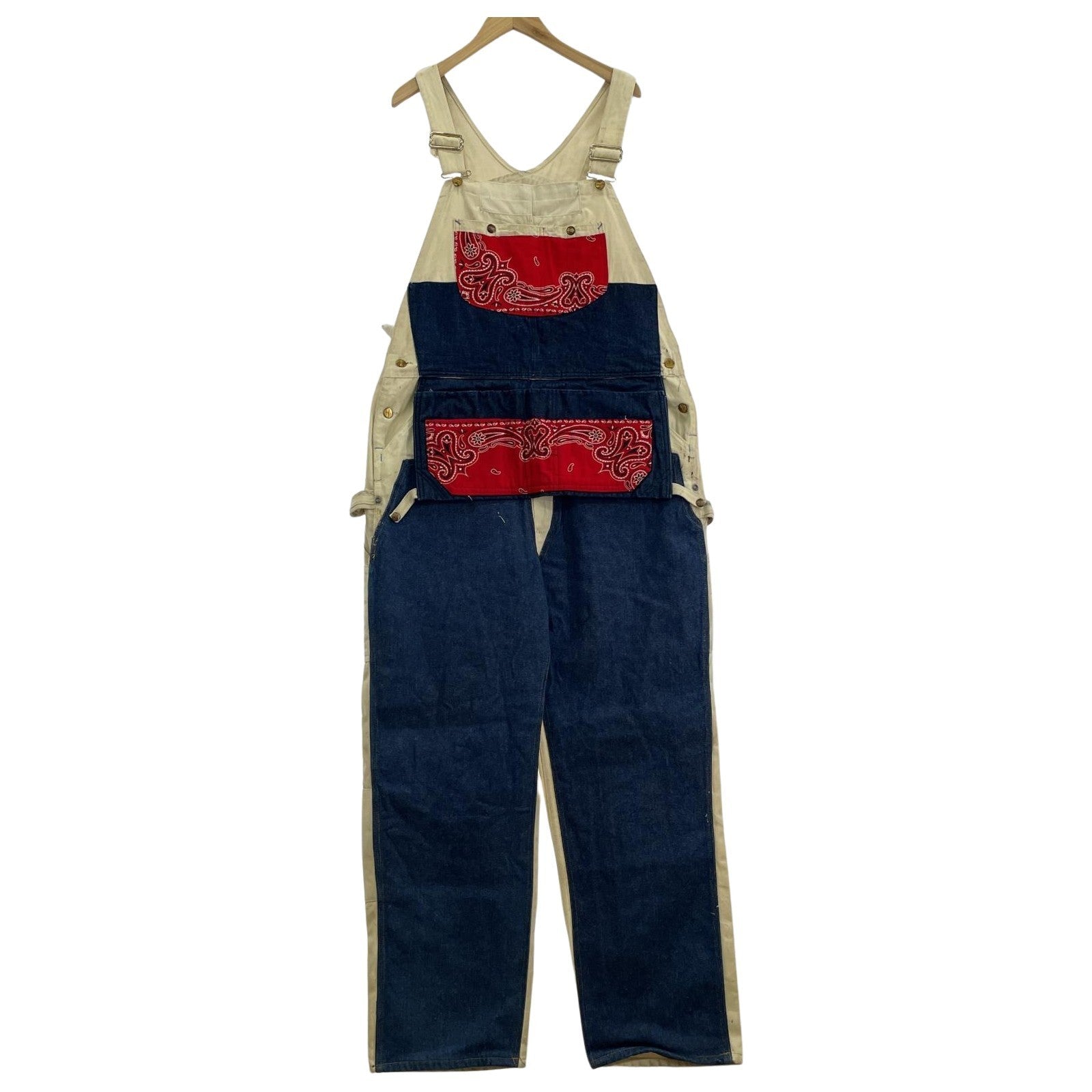 オーバーオール Sears TOUGHSKINS 70s~ ホワイト