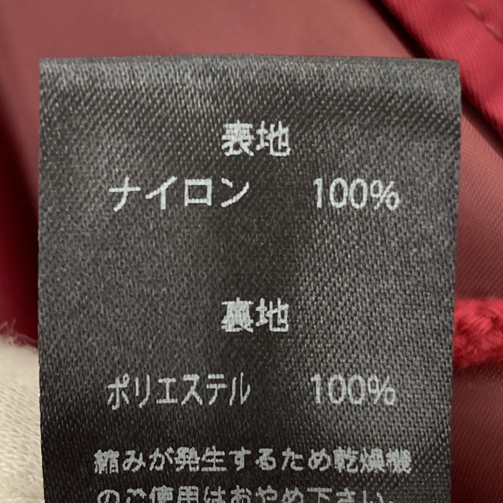 ブルゾン NYLON COACH JACKET 無地 赤(38) 38 レッド
