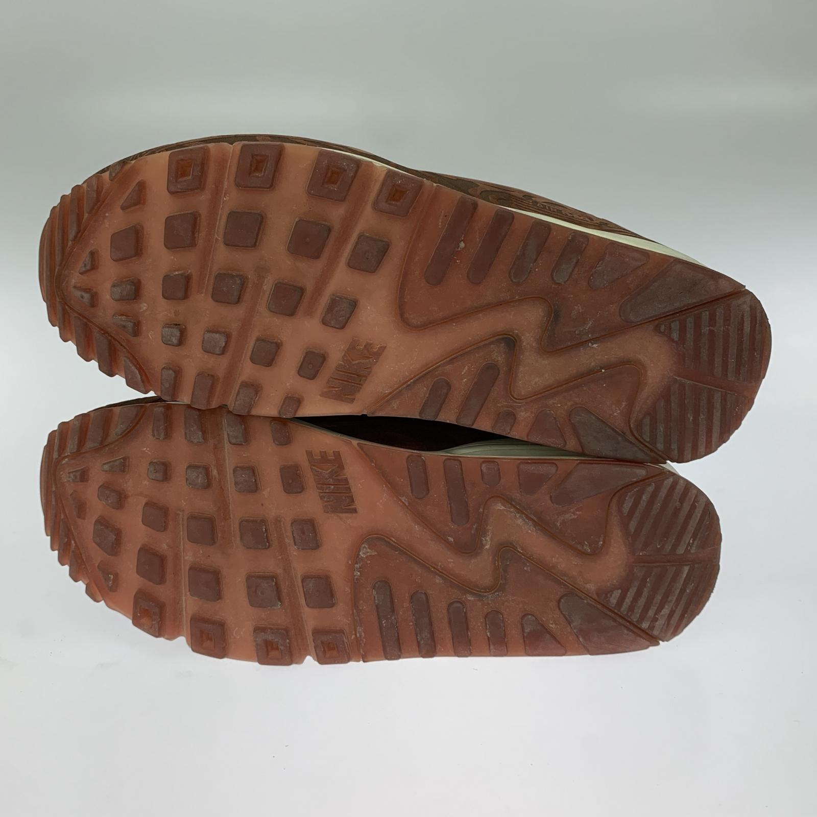 スニーカー NIKE AIR MAX 90 QS LASER 茶 26cm (US8 UK7 1/2 EU42) ブラウン