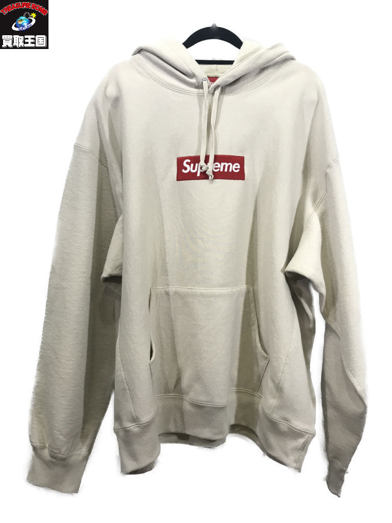 パーカー 24aw box logo hooded sweatshirt sizeXL
