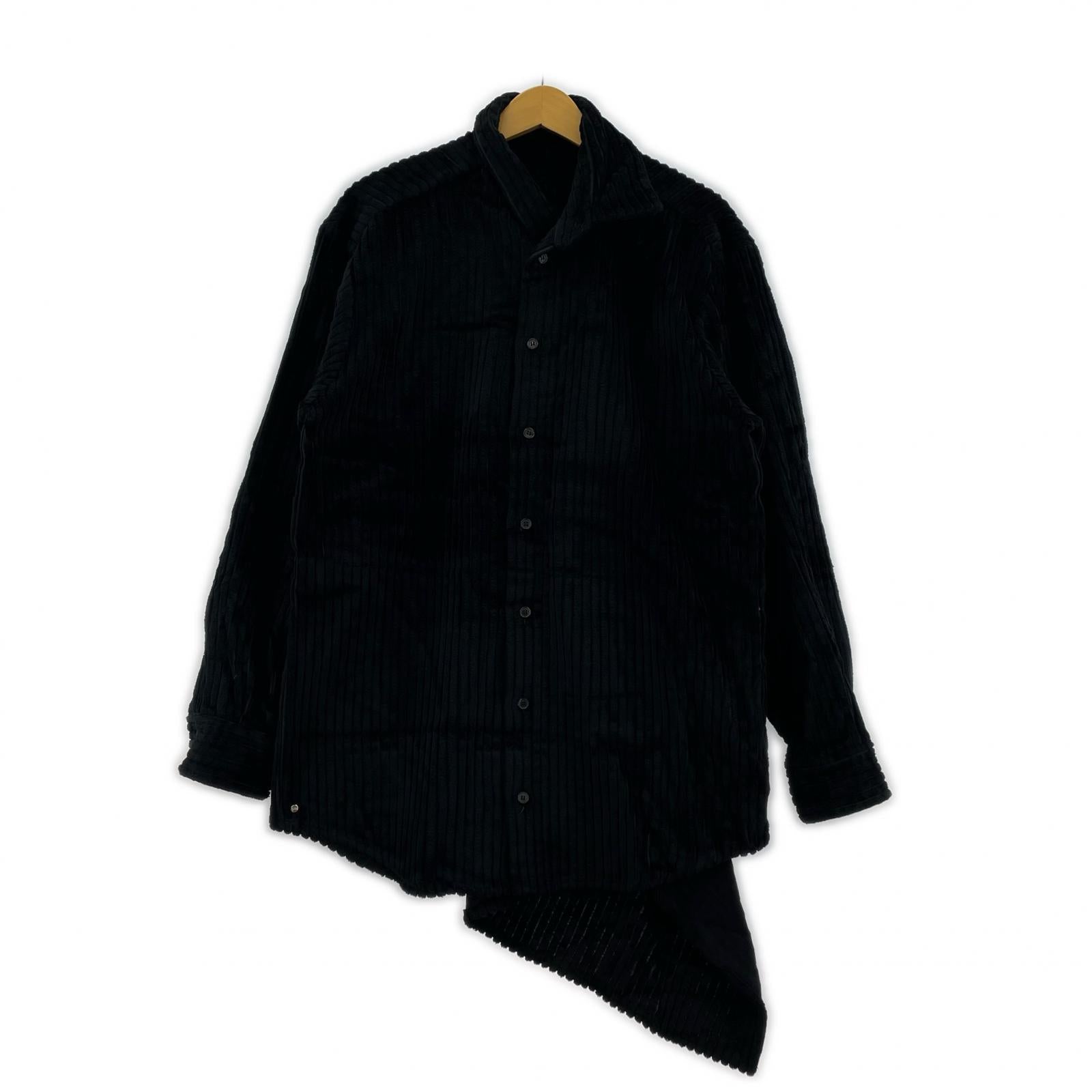 長袖シャツ NECKERCHIEFER OVERSHIRT ブラック ブラック