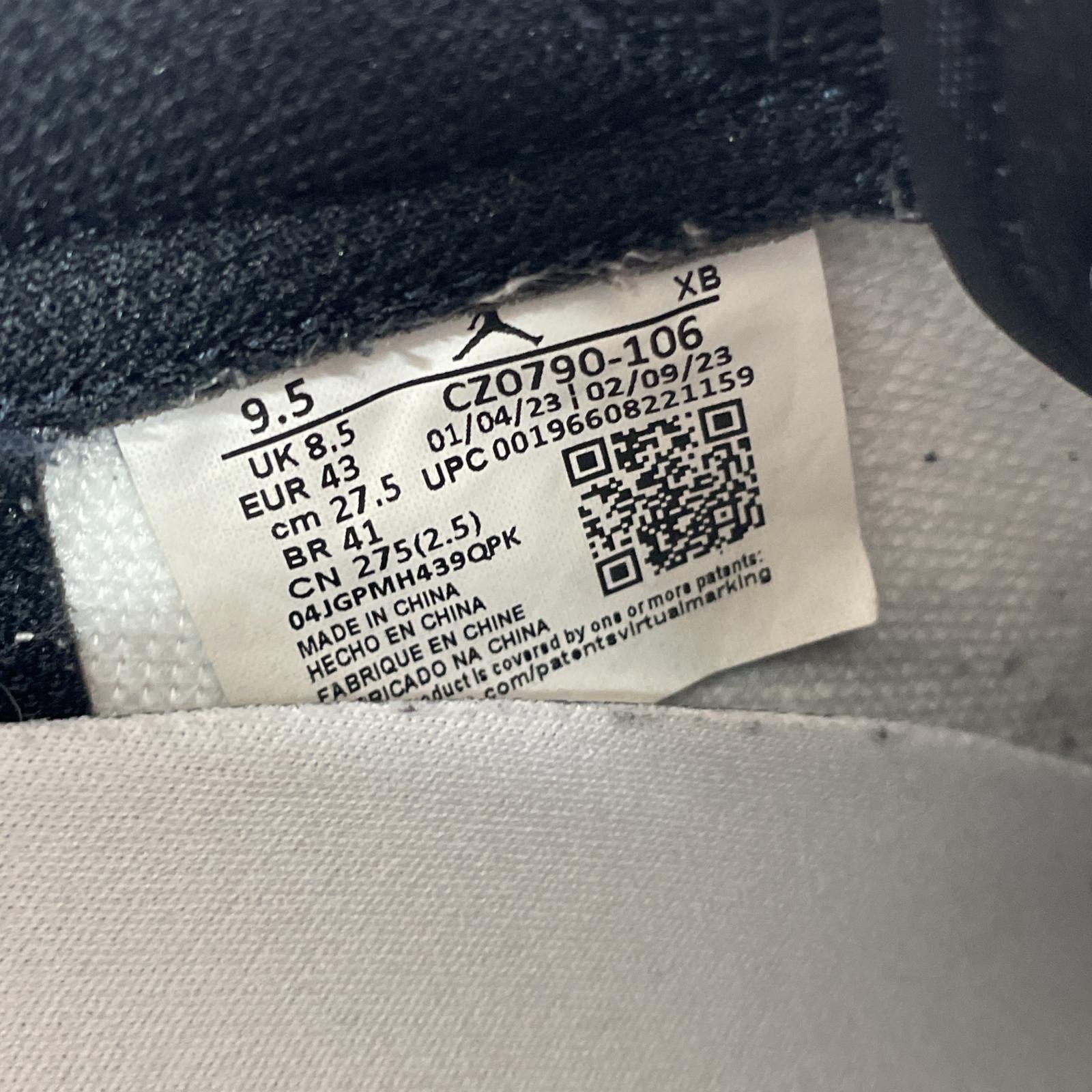 スニーカー AIR JORDAN 1 LOW size28 CZ0790-106 27.5cm (US9 1/2 UK9 EU45)