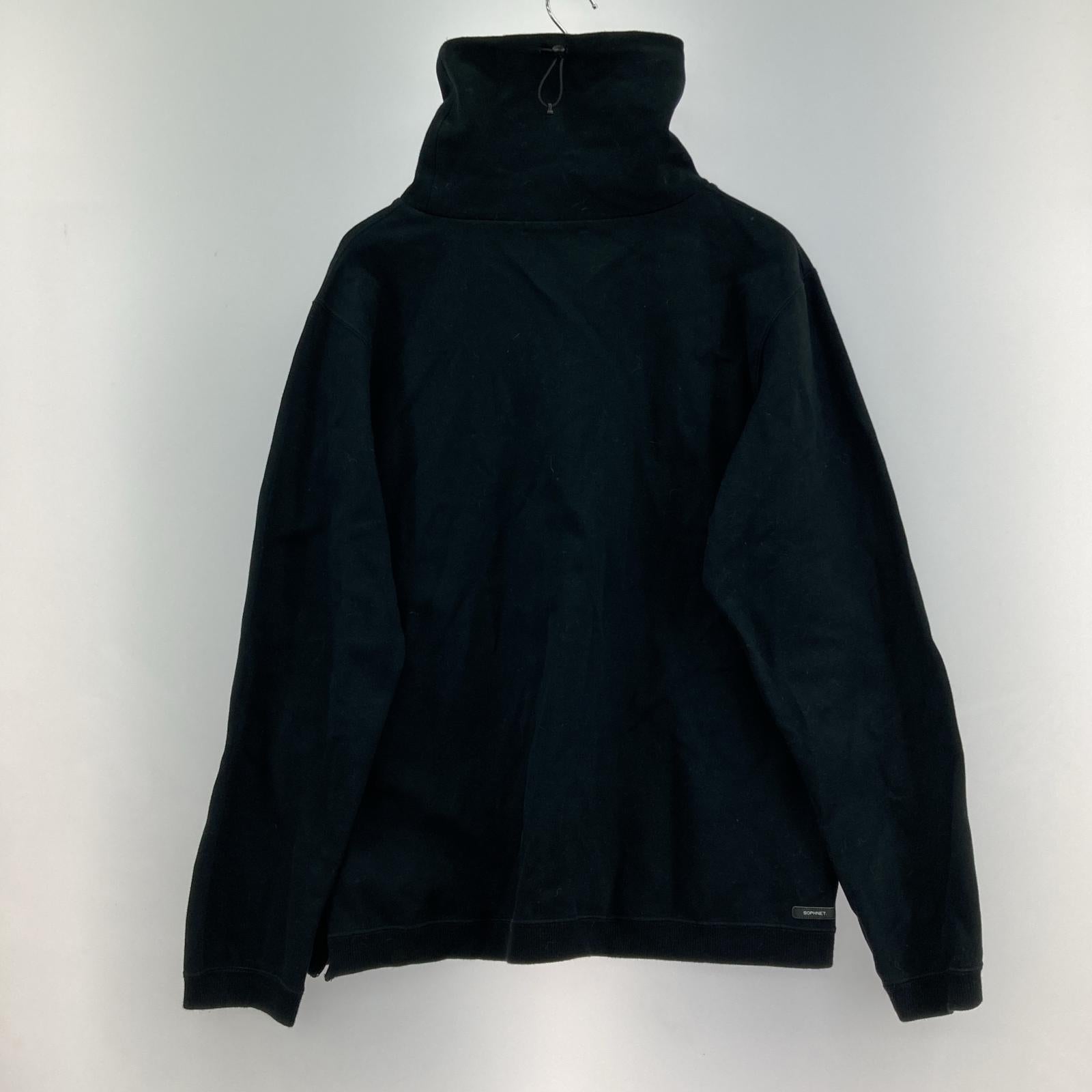 スウェット L/Sハイネックスウェット BLK ブラック