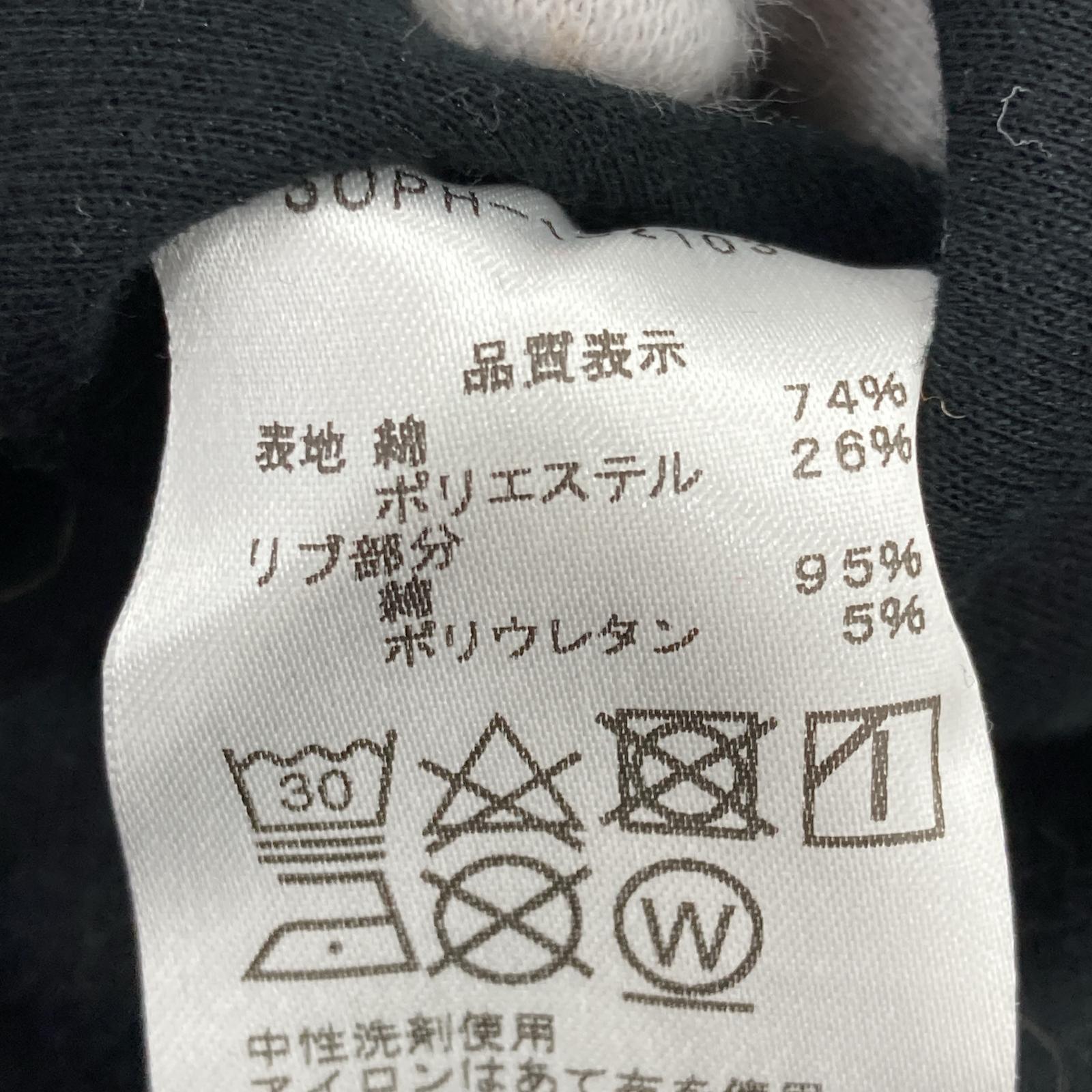 スウェット L/Sハイネックスウェット BLK ブラック