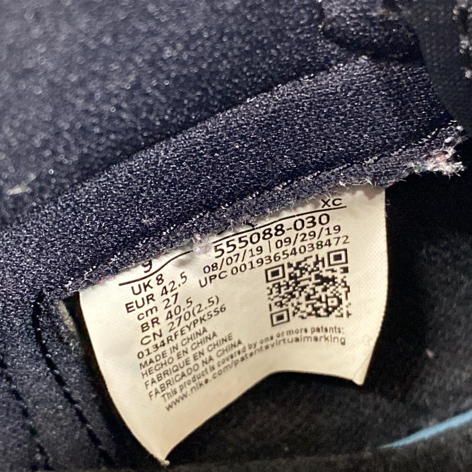 スニーカー AIR JORDAN 1 RETRO HIGH OG 27cm (US9 UK8 1/2 EU44)