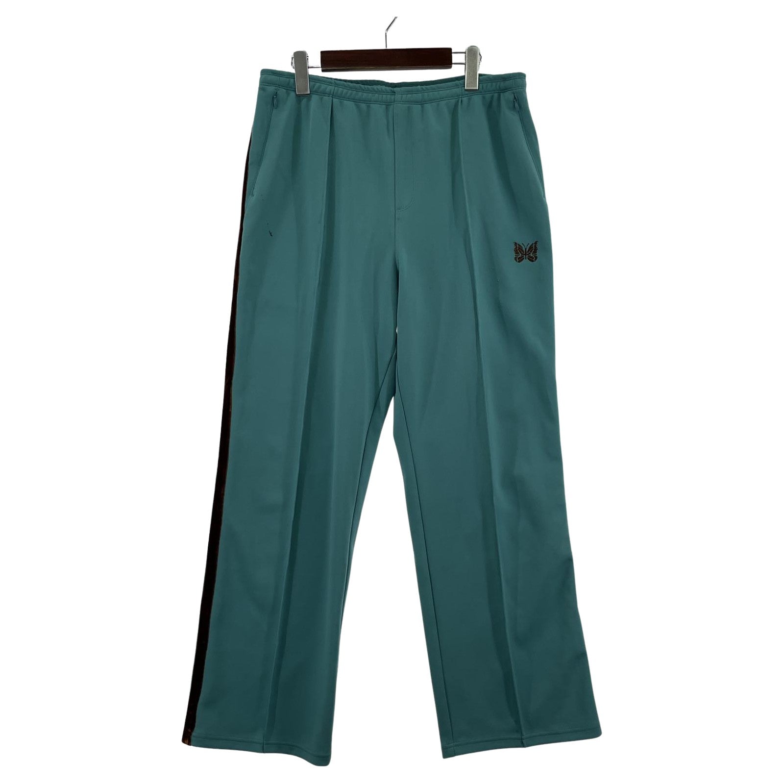 パンツ Needles Track PANT - Poly Smooth M ターコイズ EJ196 M
