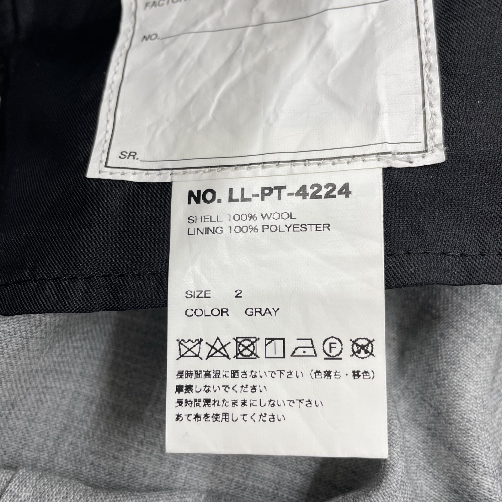 パンツ TENDER PERSON SPIDER KNEES FLARE PANTS 2 グレー LL-PT-4224 2 グレー