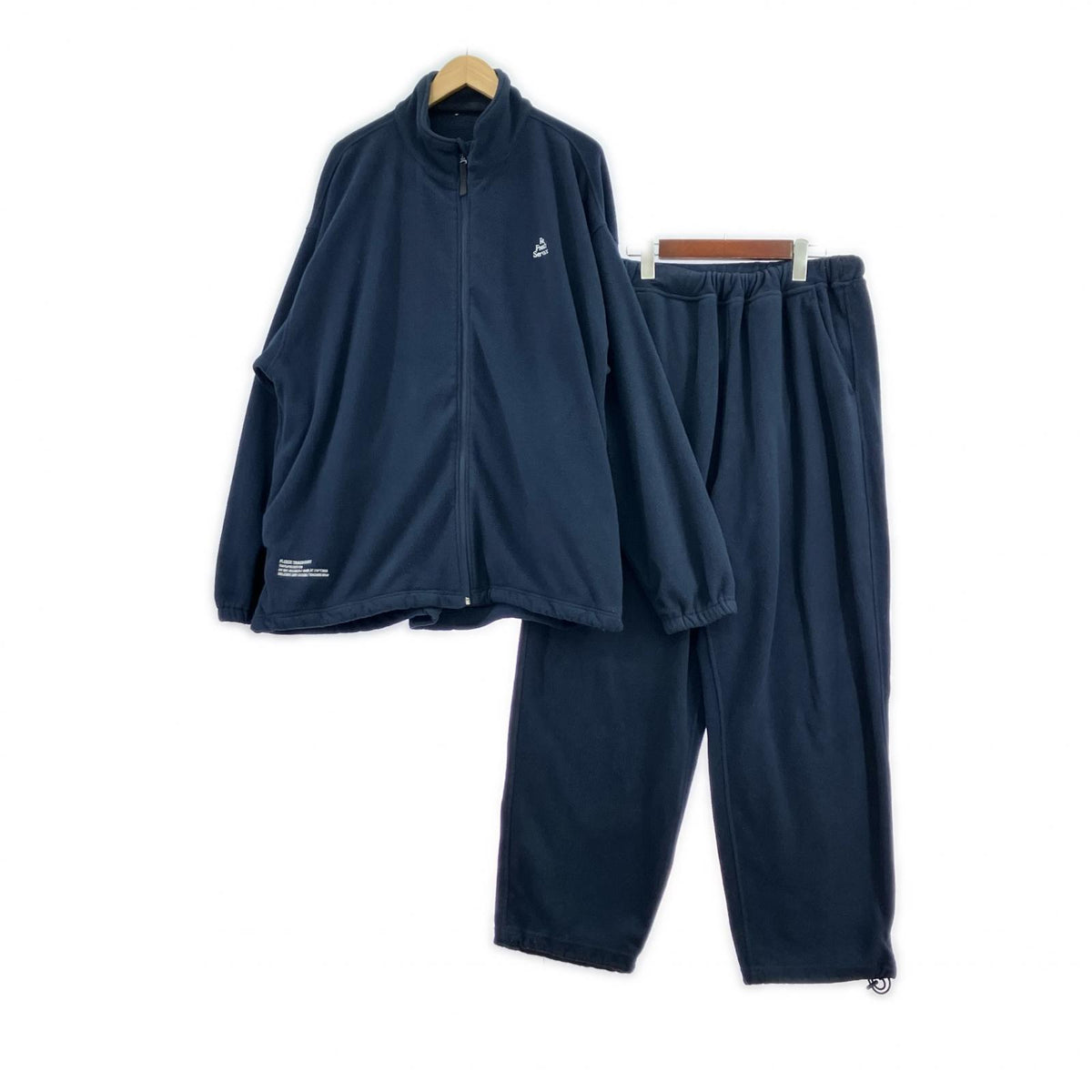 セットアップ ReFresh!Service FLEECE TRACK SUIT 紺 L