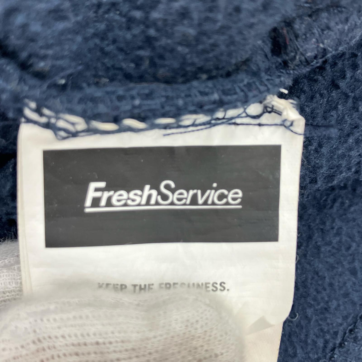 セットアップ ReFresh!Service FLEECE TRACK SUIT 紺 L