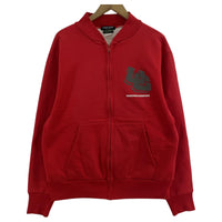 ブルゾン UNDERCOVER×FUTURA LABORATORIES 90s CAMBER スウェットスタジャン L レッド L レッド