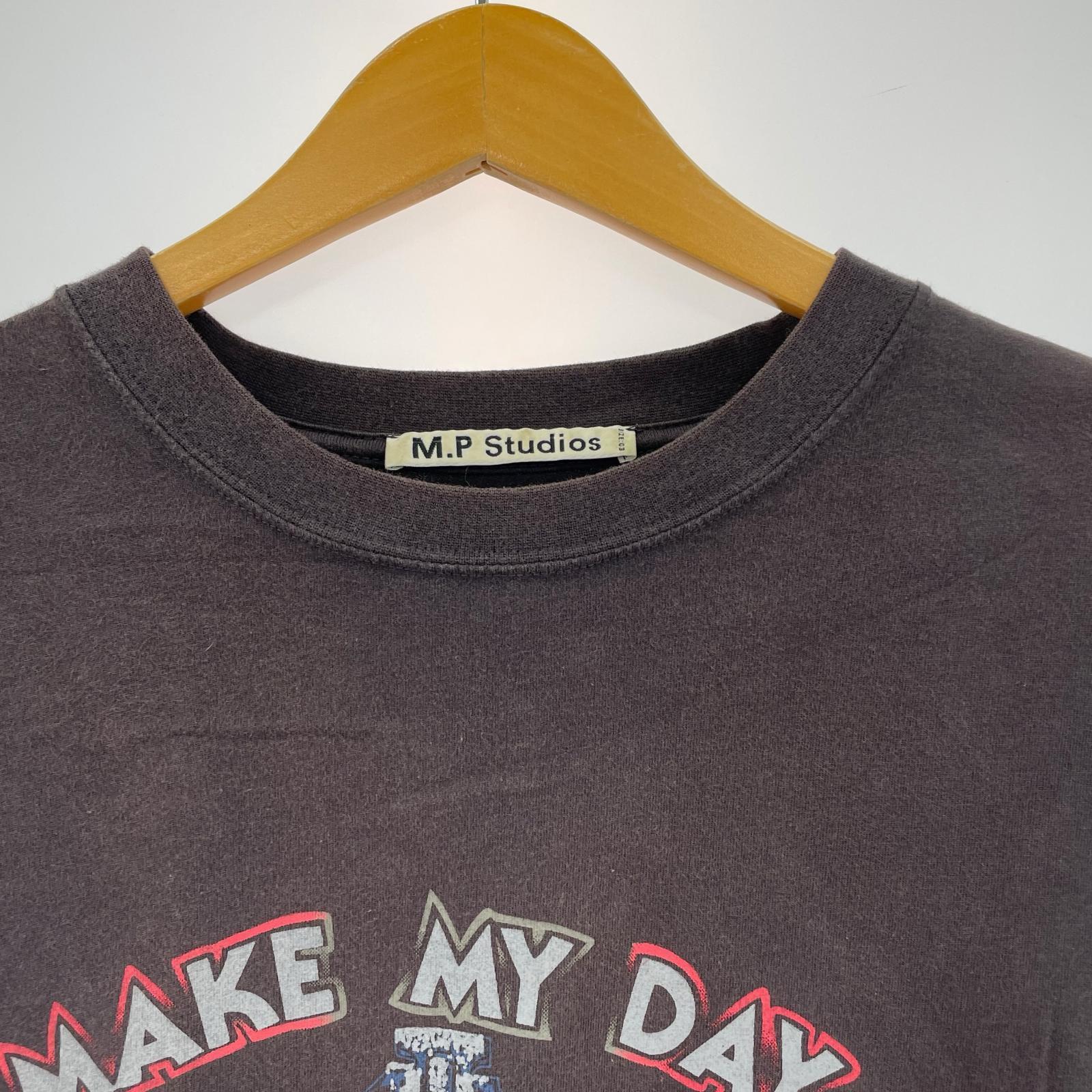 半袖Tシャツ MASONPRINCE MAKE MY DAY 黒