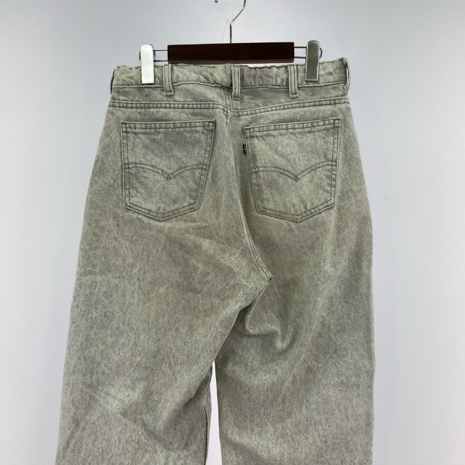 デニムパンツ 550 USA製 34 ホワイト