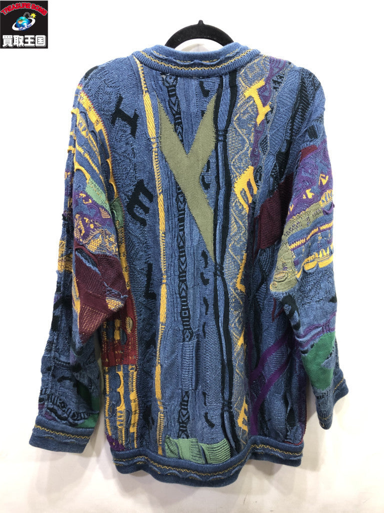 ニット COOGI BLUES 3Dニット sizeS