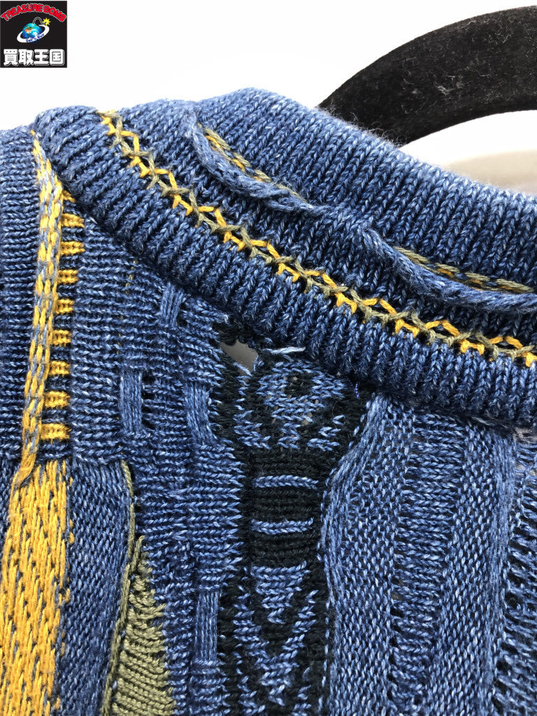 ニット COOGI BLUES 3Dニット sizeS
