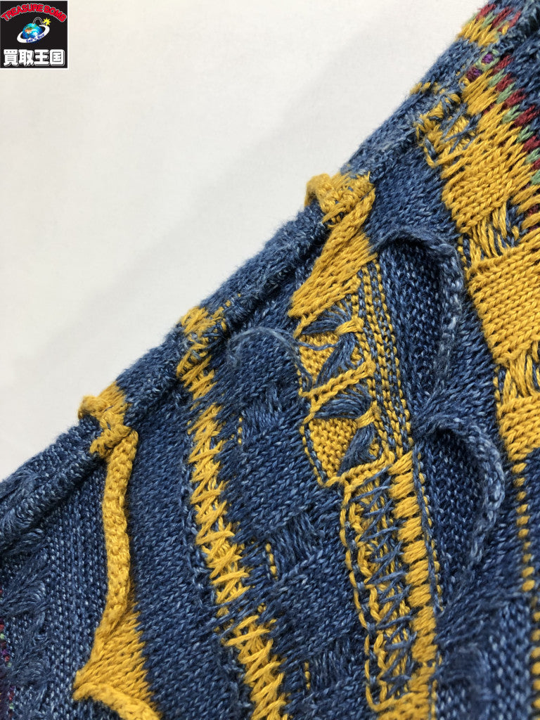 ニット COOGI BLUES 3Dニット sizeS
