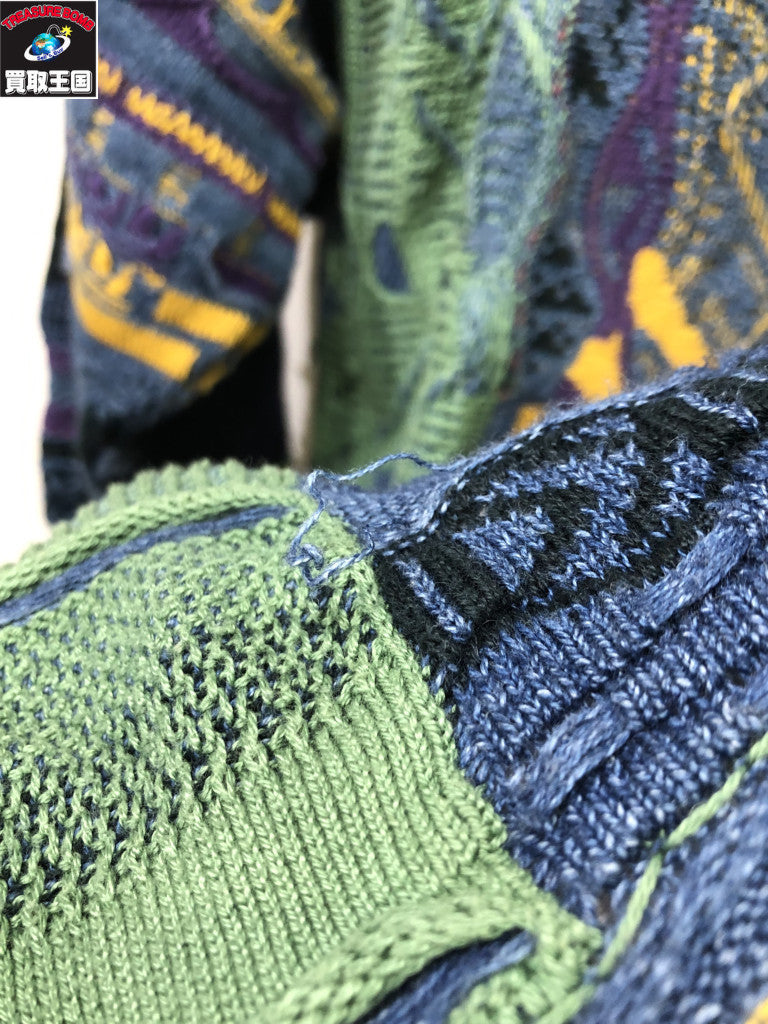 ニット COOGI BLUES 3Dニット sizeS