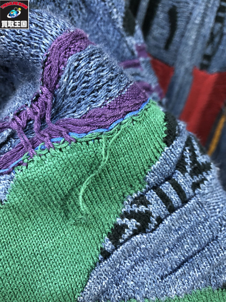 ニット COOGI BLUES 3Dニット sizeS