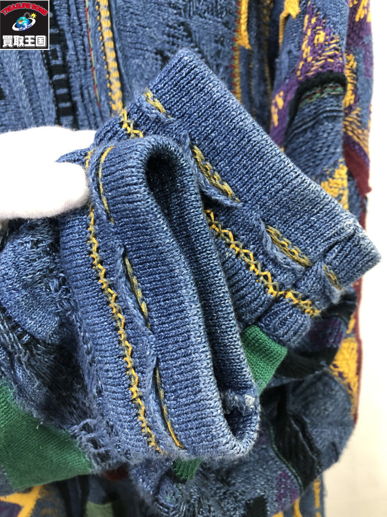 ニット COOGI BLUES 3Dニット sizeS
