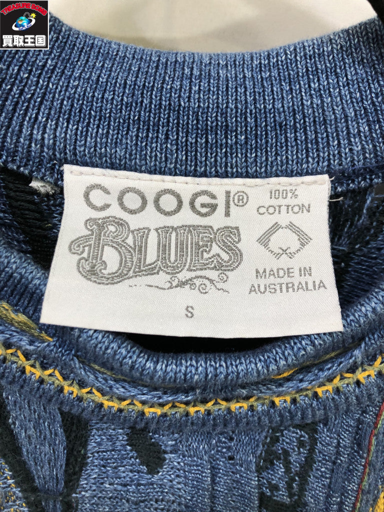 ニット COOGI BLUES 3Dニット sizeS
