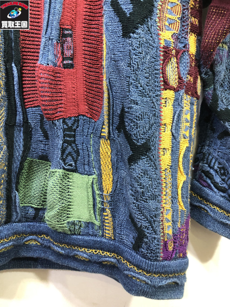 ニット COOGI BLUES 3Dニット sizeS
