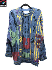 ニット COOGI BLUES 3Dニット sizeS