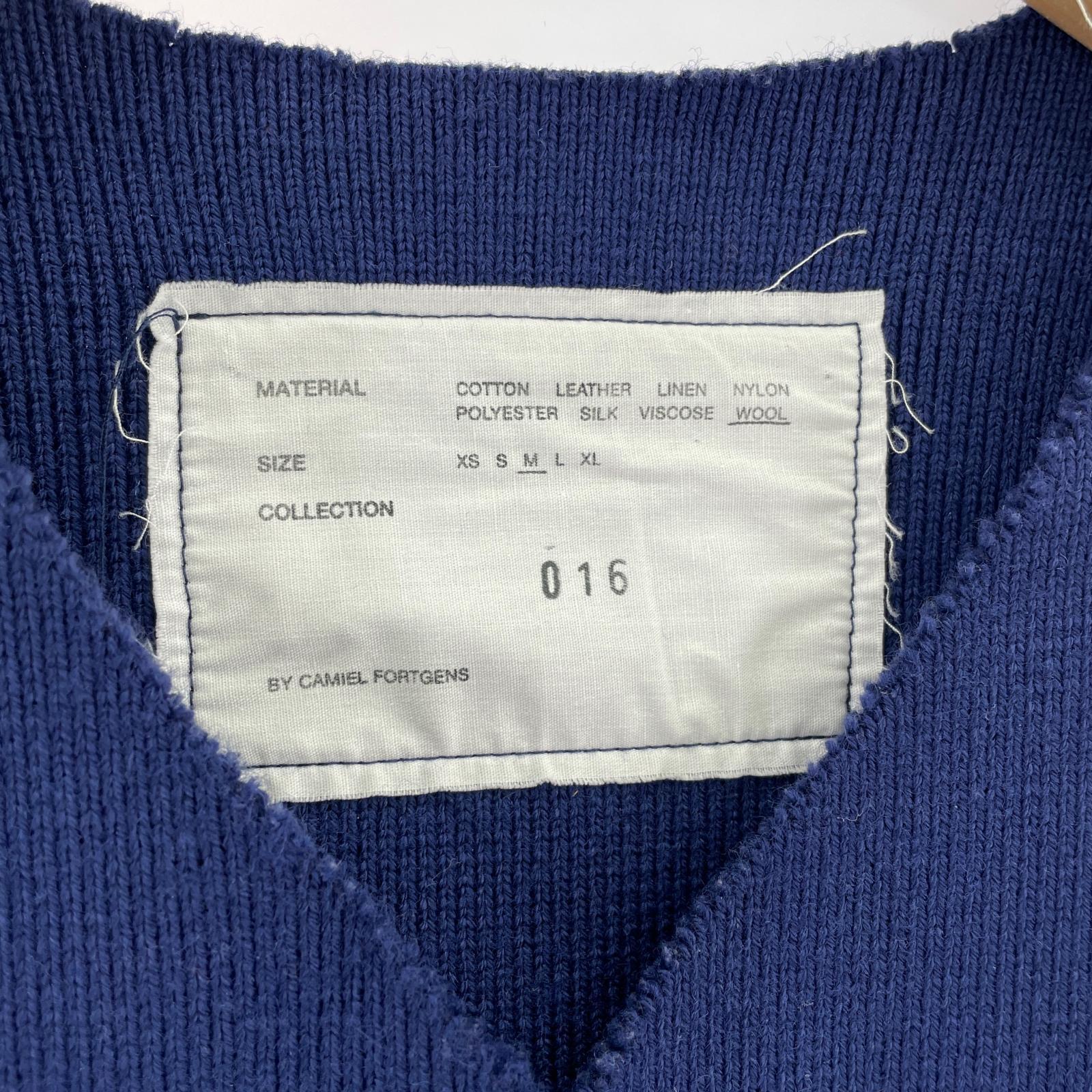 その他トップス 016 ベスト (M) 紺 M