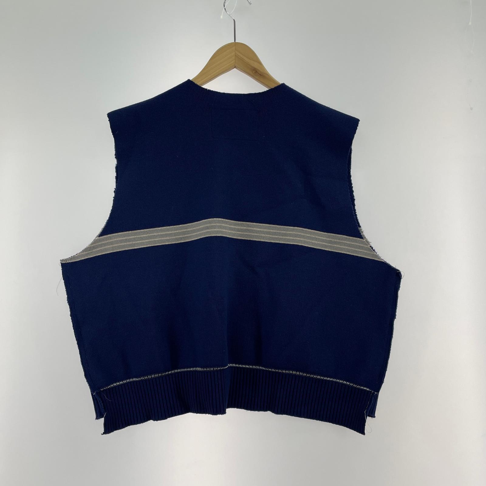 その他トップス 016 ベスト (M) 紺 M