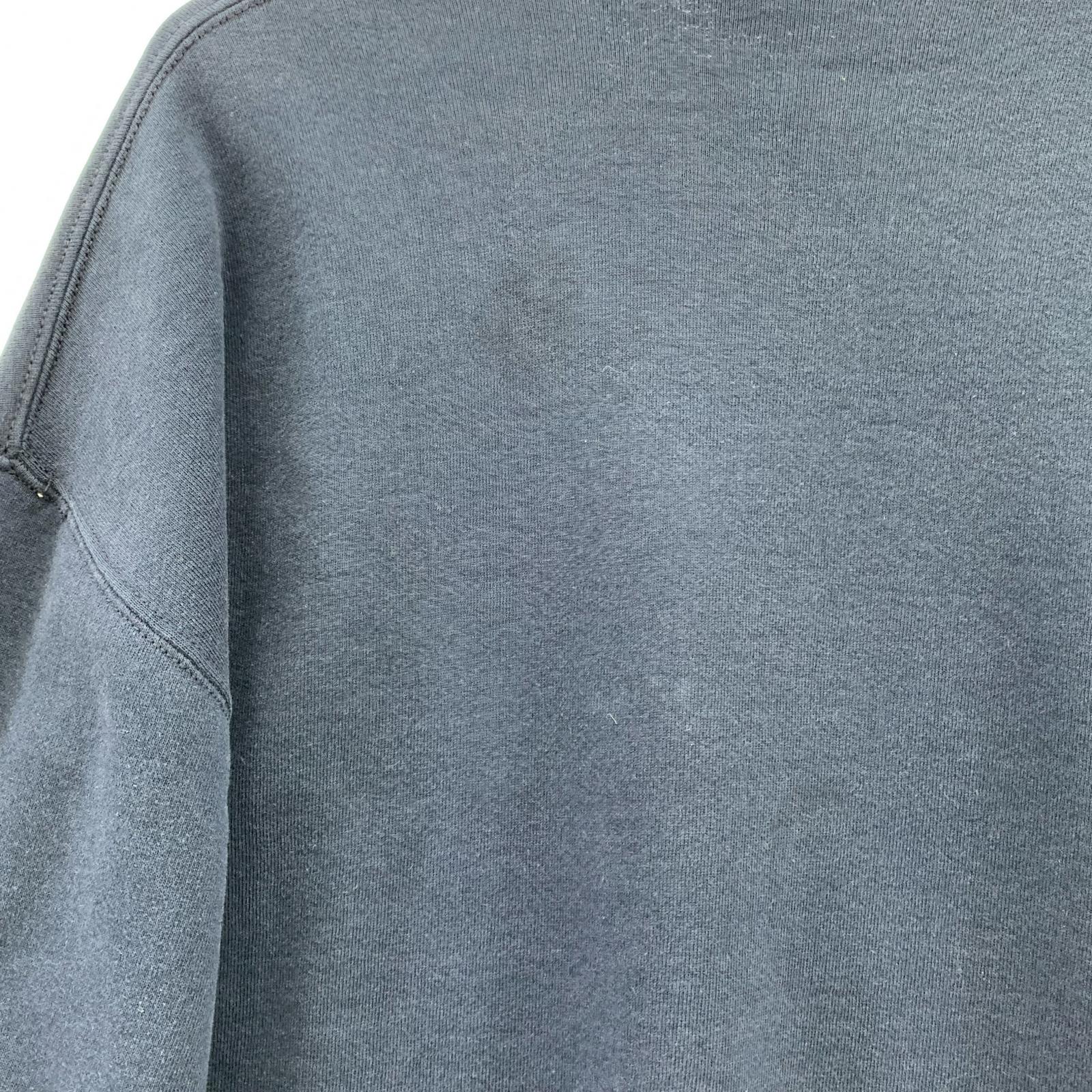 スウェット 90s RUSSELL 前V 無地スウェット XL ネイビー ネイビー