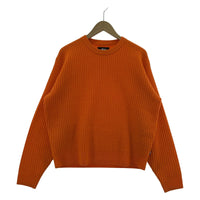 ニット カシミヤ S オレンジ