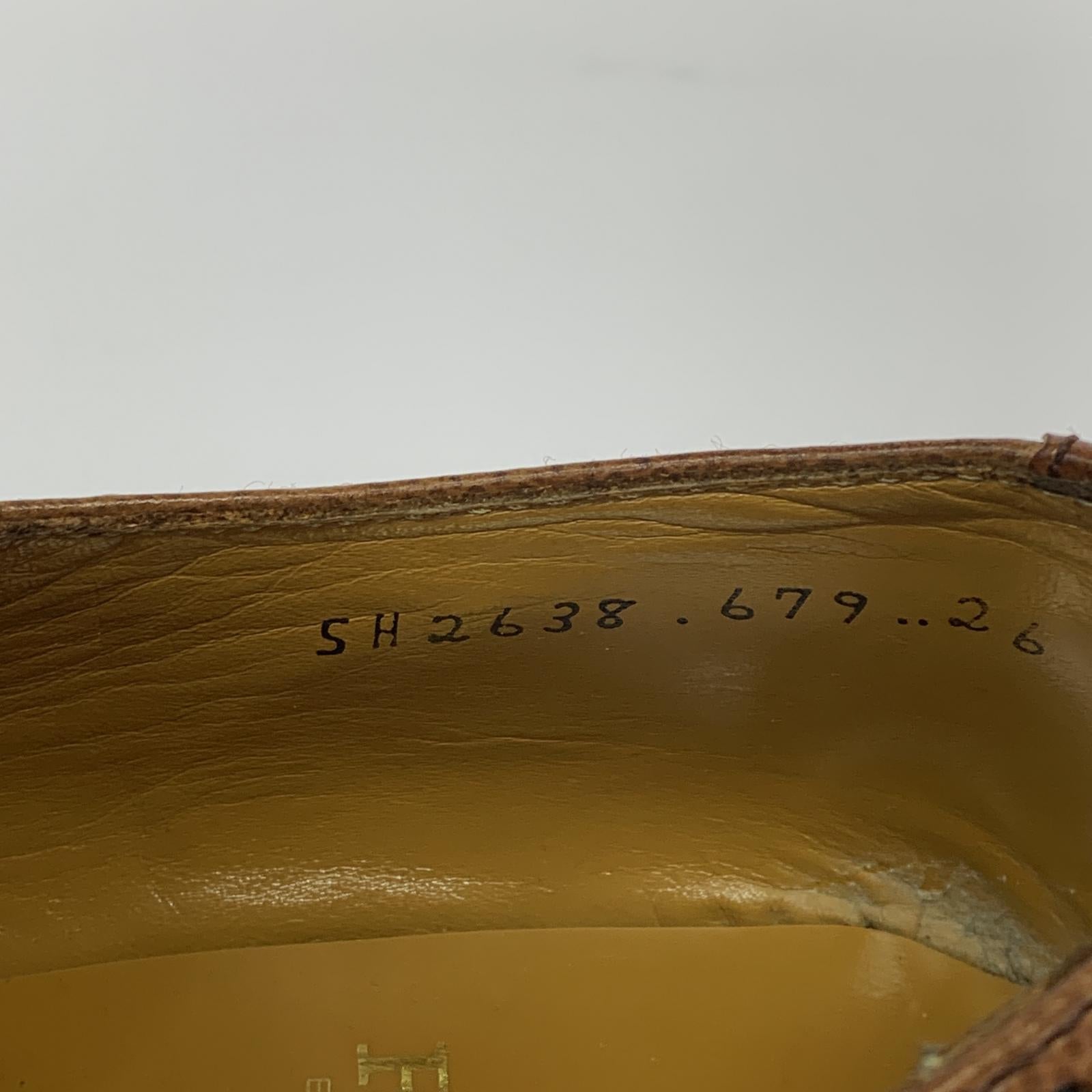 シューズ ウィングチップ 内羽根 レザーシューズ 茶 (26.0) 26cm (US8 UK7 1/2 EU42) ブラウン
