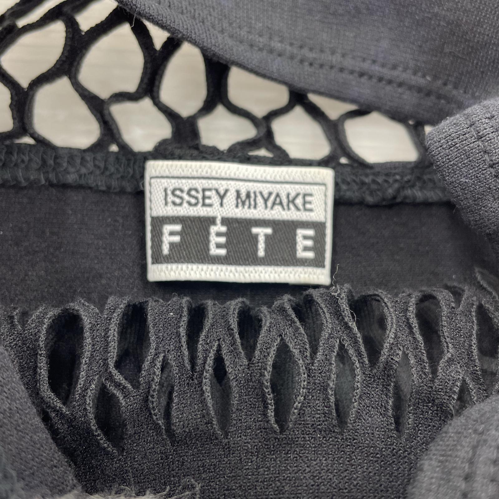 その他トップス FETE ノースリーブ メッシュ ブラック