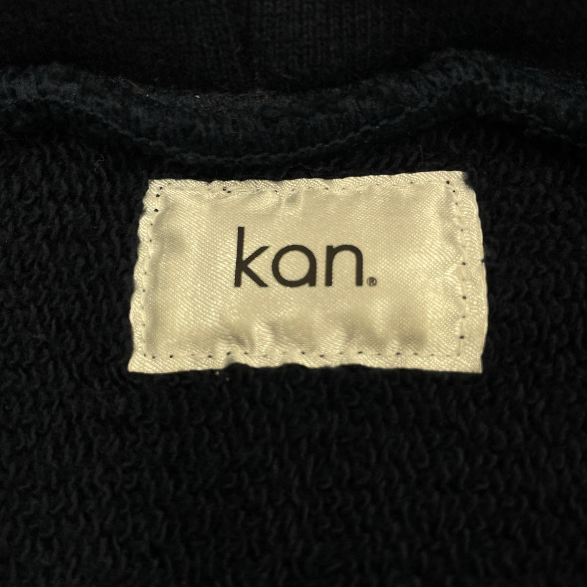 パーカー kan YOKOZUNA HOODIE POパーカー ネイビー M