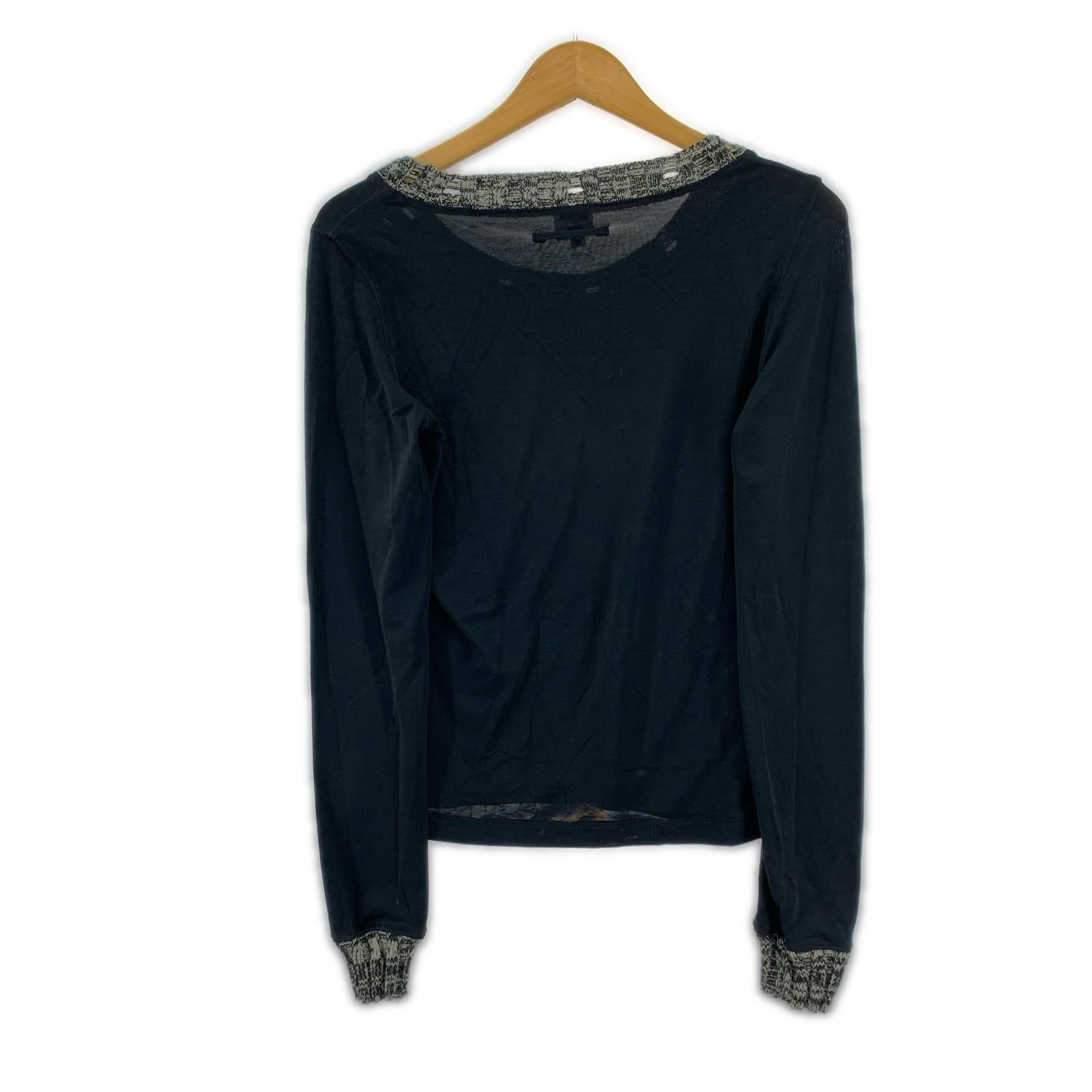 長袖Tシャツ JEAN PAUL GAULTIER FEMME 長袖Tシャツ・カットソー 40 ブラック