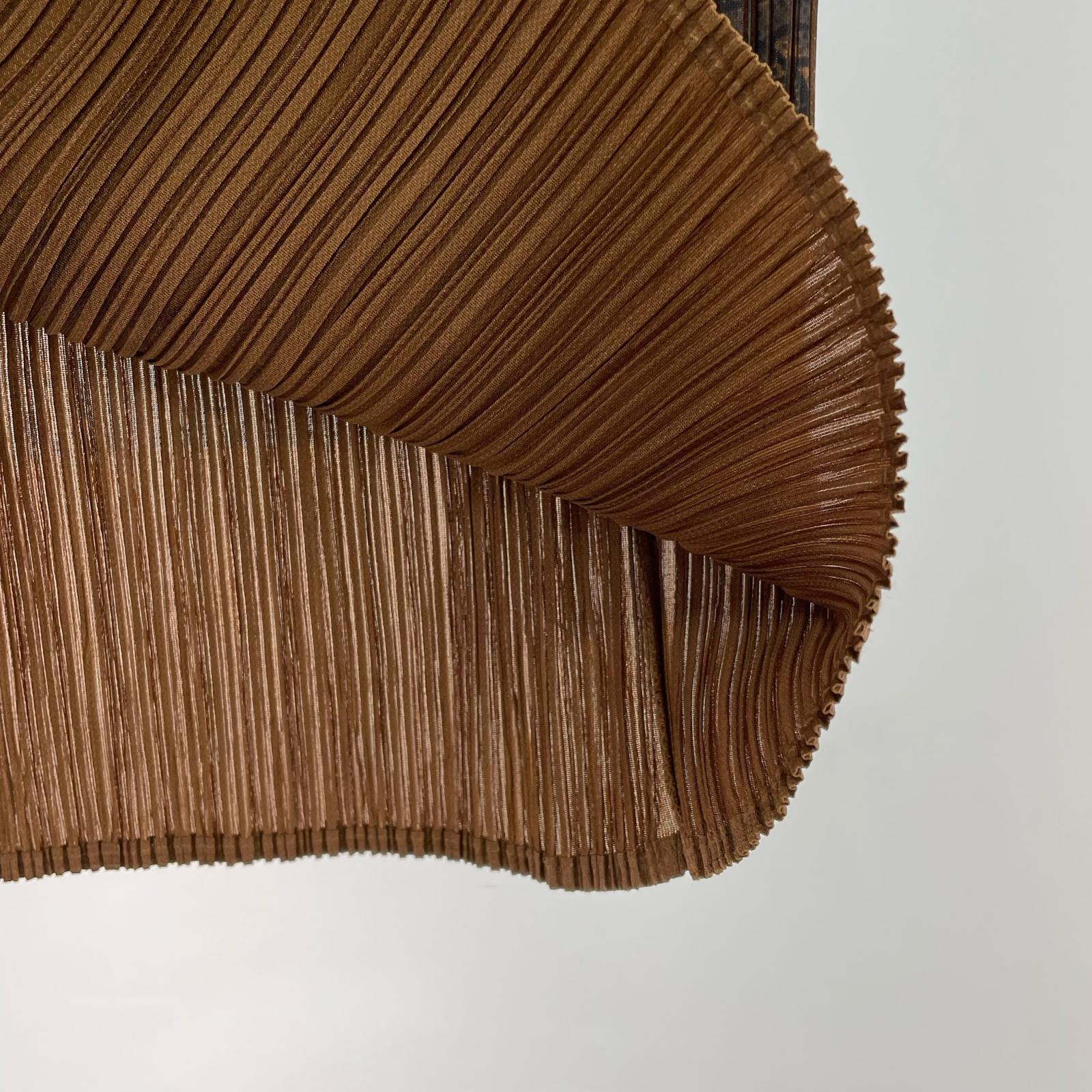 ロングスカート ISSEY MIYAKE ロングスカート ブラウン